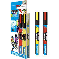 MITAMA UNI, 2,5 mm, yellow-red, 2 pcs - Marker