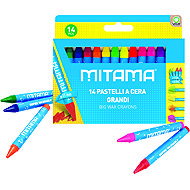 MITAMA BIG washable, 14 pcs - Wax Crayons