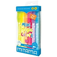 Mitama 2 in 1 Erasable Mini Magic 6 pcs - Highlighter