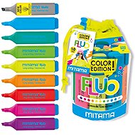 Mitama Fluo + Pencil eff. 5 mm, 9+1 pcs - Highlighter