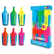 Mitama Mini Fluo 5 mm, 6 pcs - Highlighter