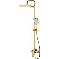 Mixxus Shower column with mixer Premium Alex 003-J, brushed gold - Shower Set