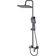 MIXXUS Sprchový sloup s baterií Premium Gaudi 003J, grafitový - Shower Set
