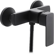 MIXXUS PREMIUM KUBUS 003 BLACK Shower Mixer Tap, Black - Tap