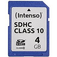 Intenso SD Card Class 10 4GB SDHC - Pamäťová karta