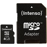 Intenso Micro SD Card Class 10 4GB - Memory Card