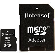 Intenso Micro SD Card Class 10 8GB - Memóriakártya