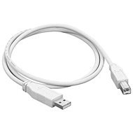 OEM USB 2.0 prepojovací 1,8m AB - biely (sivý) - Dátový kábel