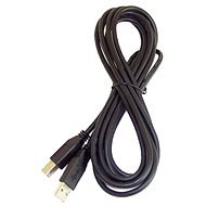 Roline USB 2.0 prepojovací A-B čierny 1,8 m - Dátový kábel