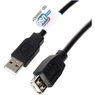 ROLINE USB 2.0 Verlängerungskabel 1.8m A-A - Datenkabel