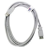 OEM USB 2.0 Verlängerungs AA 5 m grau - Datenkabel
