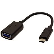 OEM USB 3.1 A (F) to USB C (M), 0,15m - Adatkábel
