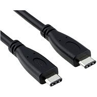 OEM, USB-3.1-Verbindungskabel, USB-C (M) --> USB-C (M), 1 m, schwarz - Datenkabel