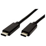 ROLINE USB 3.1, USB C (M) -> USB C (M), 0,5 M, fekete - Adatkábel