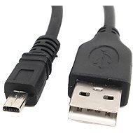 OEM-USB-A-MINI 8-poligen 1,8 m schwarz - Datenkabel
