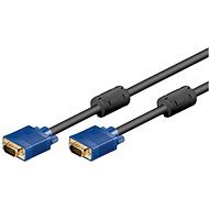 OEM VGA HQ cable, with ferrite, 10m, gold-plated connectors - Video Cable