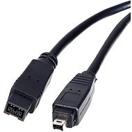 ROLINE Firewire 1394a - 1394b, (4/9), 1.8m - black - Data Cable