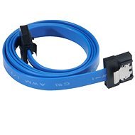 AKASA PROSLIM SATA 15cm modrý - Dátový kábel