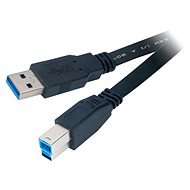 AKASA PROSLIM USB 3.0 prepojovací 1.5m A-B - Dátový kábel