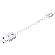 AKASA PROSLIM USB micro 15cm white - Data Cable