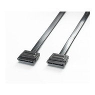 Kabel napájecí SATA (F) - SATA (F), černý, 1,2m - -