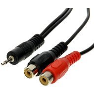 PremiumCord Audio-Verbindungskabel von zwei Metern - Audio-Kabel