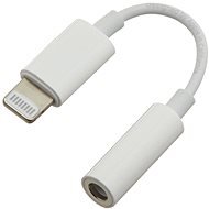 PremiumCord Apple Lightning Audio Reduction Cable for 3.5mm Stereo Jack/Female, White - Adapter