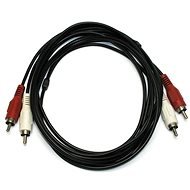 OEM 2x cinch, csatlakozó, 2.5m - Audio kábel