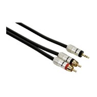 Hama Connection 3.5mm (M) - 2 RCA (M) 1.5 m - AUX Cable