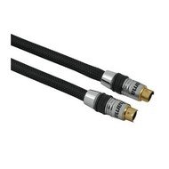 Hama propojovací S-video (M) - S-video (M) 0.75 m "Black Stream" - Data Cable
