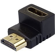 PremiumCord HDMI M --> HDMI F, Unterstützung für 1080p HDTV - gebogen - Adapter
