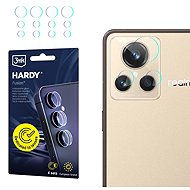 3MK HARDY Fusion Hybrid Glass Lens Protection for Redmi Note 14 5G Global (4pcs) - Camera Glass