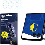 3MK HARDY Fusion Lens Protection Hybrid Glass for Motorola Razr 60 Ultra (4pcs) - Camera Glass