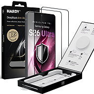 3MK Hardy DeepBlack anti-reflex, 9H, 2 pcs + applicator for Samsung Galaxy S26 Ultra - Glass Screen Protector