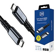 3MK Hyper Cable N-SERIES Thunderbolt 4, 40Gb/s 240W 8K60Hz, 2m Black - Data Cable