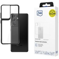 3MK Satin Armor Case+ for Samsung Galaxy S21 Ultra 5G - Phone Cover