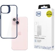 3MK Satin Armor Case+ Blue for Apple iPhone 15 - Phone Cover