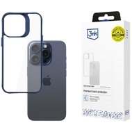 3MK Satin Armor Case+ Blue for Apple iPhone 15 Pro Max - Phone Cover