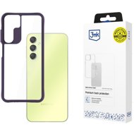 3MK Satin Armor Case+ Purple for Samsung Galaxy A25 5G - Phone Cover