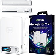 3MK Incharge Genesis Qi2, 10000mAh, 25W MagSafe + USB-C PD 45W, integrated cable, white - Power Bank