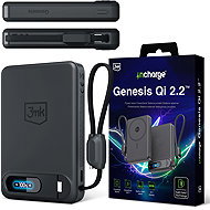 3MK Incharge Genesis Qi2, 10000mAh, 25W MagSafe + USB-C PD 45W, integrated cable, black - Power Bank