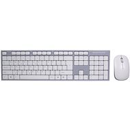 EVOLVEO WK-180 White/Grey - Keyboard and Mouse Set