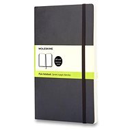 MOLESKINE L, měkké desky, čistý, černý - Zápisník