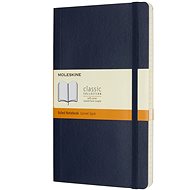 MOLESKINE L - Notizbuch mit weichem Einband - gefüttert - blau - Notizbuch