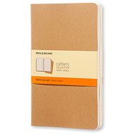 MOLESKINE Cahier L, brown - pack of 3 - Exercise Book