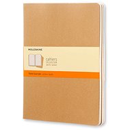MOLESKINE Cahier XL - braun - 3er-Pack - Heft