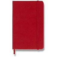 MOLESKINE 2023 S, tvrdé desky, červený - Diář