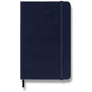 MOLESKINE 2023 S, tvrdé desky, modrý - Diář