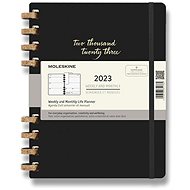 MOLESKINE 2023 Spiral XL, černý - Diář