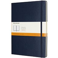 Moleskine XL, hard cover, lined, blue - Journal